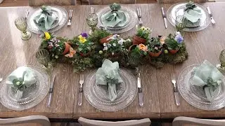Mesa posta para primavera - katherinne Ribeiro
