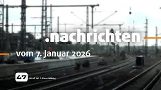 STUDIO 47 .nachrichten | 07.01.2026 | BAHNSTRECKE VON DUISBURG NACH ESSEN GESPERRT