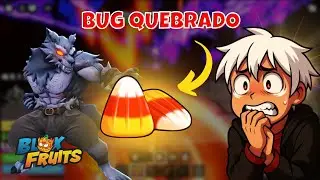 O BUG INSANO PARA FARMAR MUITO DOCE NO EVENTO DE HALLOWEEN DO BLOX FRUITS 🔥🎃