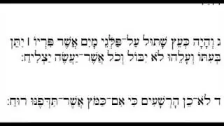 Psalm 1 Narration in Hebrew by David Ison