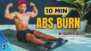 Day 3 ABS CHALLENGE 💥 10 Minute Six Pack#exercise #abs #workout