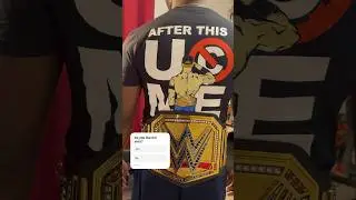 John Cena 17 Time Champ Shirt 👋🏾 #shorts #reels #johncena #fyp #youtubeshorts
