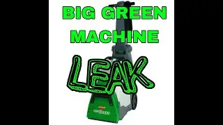 BIG Green Machine Water LEAK, NOT flow meter
