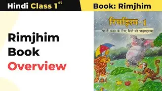 Class 1 Hindi Rimjhim Book Overview