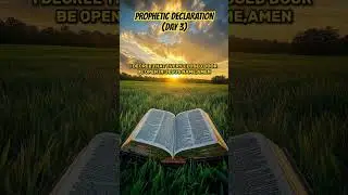 PROPHETIC DECLARATION(DAY 3)#prayer #declaration #youtubeshorts #youtube #world