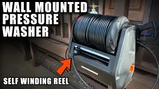$299 WALL MOUNTED PRESSURE WASHER and REEL