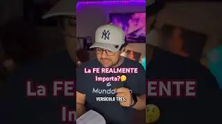 La IMPORTANCIA de la FE!!🤍✝️ #dios #palabradios #fe #mensaje #ense&ntilde;anza