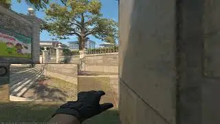 CS2 Overpass Heaven Smoke From Playground / Fountain