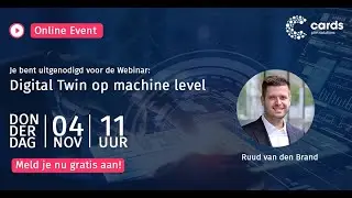 Kijk de Webinar 'Digital Twin op machine level'!