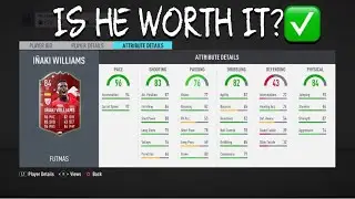 IS FUTMAS SBC 84 INAKI WILLIAMS WORTH IT? | FUTMAS 84 WILLIAMS PLAYER REVIEW! - FIFA Ultimate Team