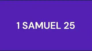 1 Samuel 25