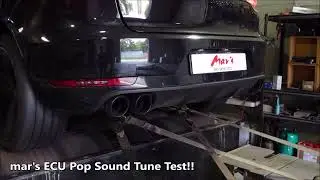 2015 Porsche 95B Macan 3.6 Turbo mar's ECU Pop Sound Tune Test!!