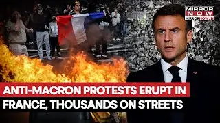 Протест в Париже: тысячи людей вышли на улицы французской столицы против президента Макрона | Смо...
