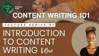 Introduction to Content Writing