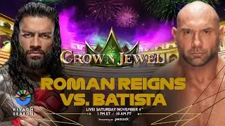 WWE 2K25 Dream Match Roman Reigns vs. Batista: Crown Jewel 2026, Dream Match