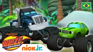 Melhores Momentos de Crusher e Pickle - parte 1 | Blaze and the Monster Machines