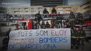 #TodosSomosEloy | Bomberos de todo el Estado en apoyo a Eloy Palacios.