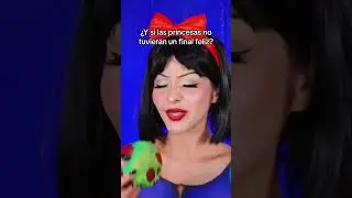 final infeliz de Blanca Nieves! Me encanto este unhappy / twisted ending de snow white 🥹