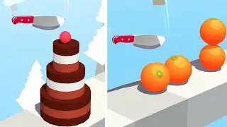 Slice It All Gameplay! Satisfying and Relaxing ASMR Slicing Video NEW UPDATE