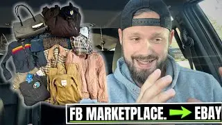 Picking Up 11 FB Marketplace Items to Sell on eBay!