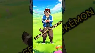 What if the Honey Badger was a Pok&eacute;mon Trainer  🦡💥(AI short animation) #animation #ai #aifilmmaking