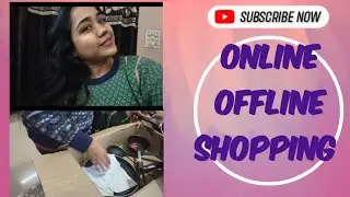 Online & offline shopping 🛍️💸😱 #trendingvideo #shopping #kitchenitems #prestige #shoppingonline 