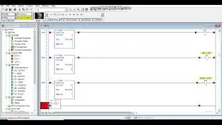 Traffic Signal Program | PLC Programming | Allen Bradley Micrologix #automation #electrical