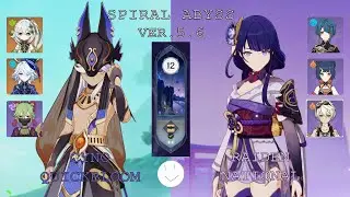 Abyss (Floor 12) Clear | Cyno Quickbloom & Raiden National| Genshin Impact Ver. 5.6 |4K|