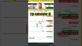 LTP calculator AI version me trading kaise kare #stockmarket #trading #sharemarket