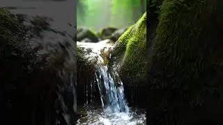Deep Sleep ASMR | Forest River Stream Sound 🌿 No Talking No Music #asmrshorts #relaxshorts