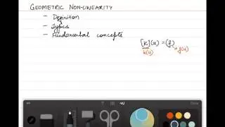 Geometric NonLinearity - Introduction