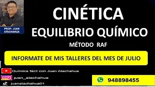 CINÉTICA QUÍMICA Y EQUILIBRIO QUÍMICO