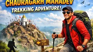 Chauragarh mahadev temple tracking/pachmarhi hills Station📍