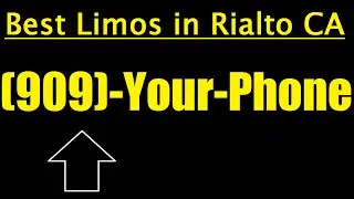 Limo Service in Rialto, CA - Best Rialto Limousine Service