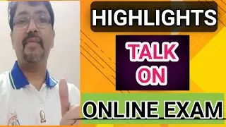 Highlights | Cma pappan sir on online exam | clarification | dec 2020 inter final