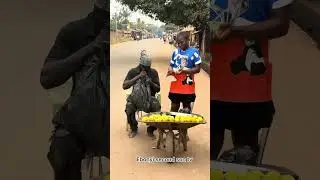 Best social experiment that we make you cry on how you girl selling orange take give mad man #reels 