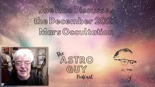 Joe Rao and the December 2022 Mars Occulatation