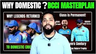 BCCI&rsquo;s Masterplan Behind Kohli & Rohit&rsquo;s Domestic Return.#viratkohli,#rohitsharma