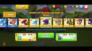 DML- Dragon Mania Legends- hatching Razor dragon and breeding the Dark mech dragon.