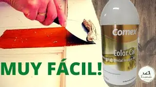 Como remover pintura o barniz en CARPINTERIA.