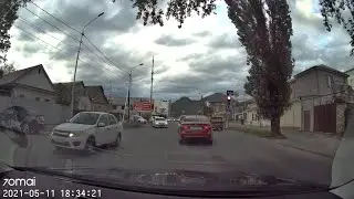 Видеорегистратор 70mai Dash Cam A400 + Rear Cam RC09. Сумеречная съемка передней камерой