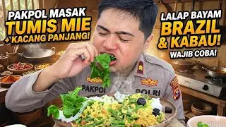 &ldquo;VIRAL! Reaksi Pakpol Makan Bayam Brazil & Kabau, Rasanya Ternyata&hellip;&rdquo;