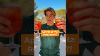 #AperolSpritz releasen??? 🤔🤣🍹 #aperol #spritz #song #lustig #sonne #wochenende #vincentgross