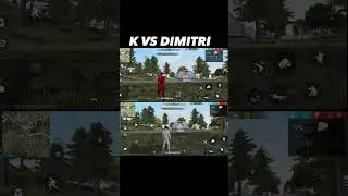 DIMITRI VS K CHARACTER  || CHARACTER ABILITY TEST @SYDAGENTLIVE  #freefire #gaming #shorts #short
