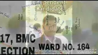 Ward no. 164, Mumbai Independent Candidate Niraj Vishwakarma, 2017 BMC Election