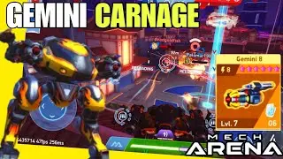 Gemini Destroyer Mode! 16 Kill Dominance | Mech Arena