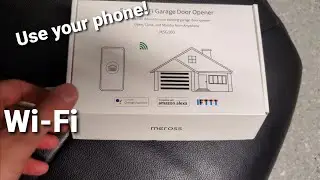 Meross SMART GARAGE DOOR opener INSTALL DIY
