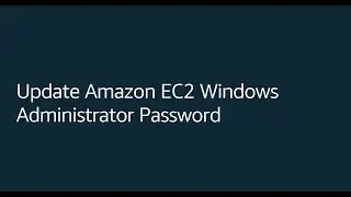 Update EC2 Password