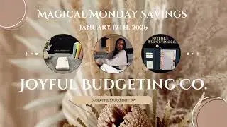 ✨Magical Monday Week 2💰$1K Savings Challenge + Holiday Budget🎉Cash Envelope Stuffing