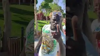 Анимация в Аквапарке Jungle Aqua Park Хургада Египет.